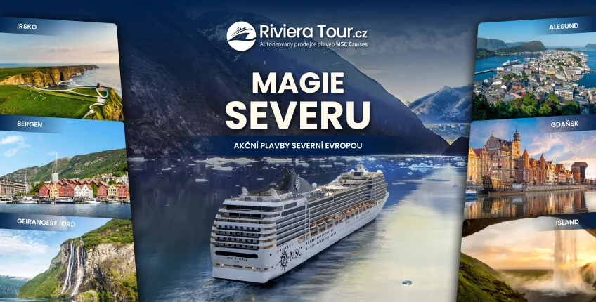 Magie severu: Unikněte letním horkům na plavbách v severní Evropě