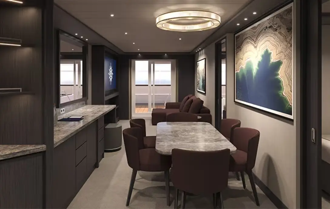 Královské apartmá s vířivkou MSC YACHT CLUB