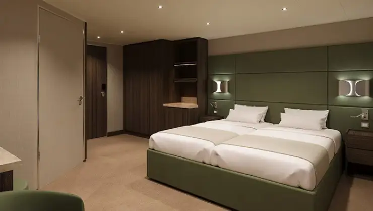 Vnitřní suite MSC YACHT CLUB