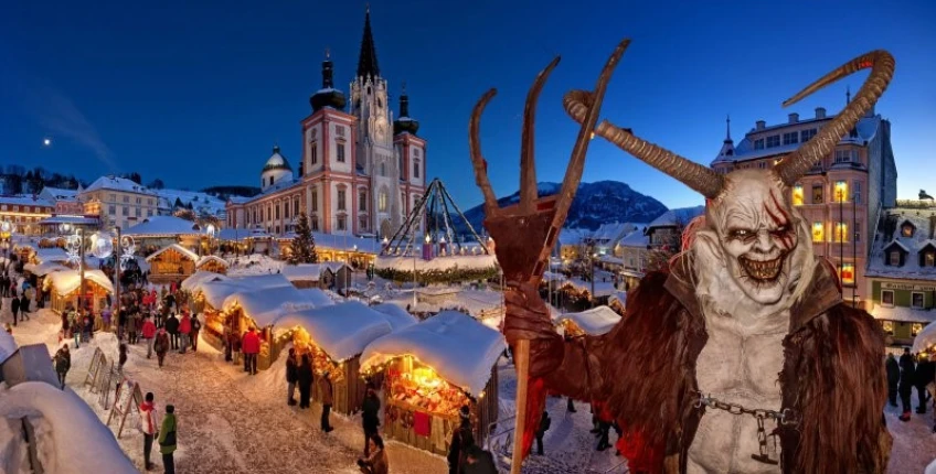 To meet Krampus in Mariazell