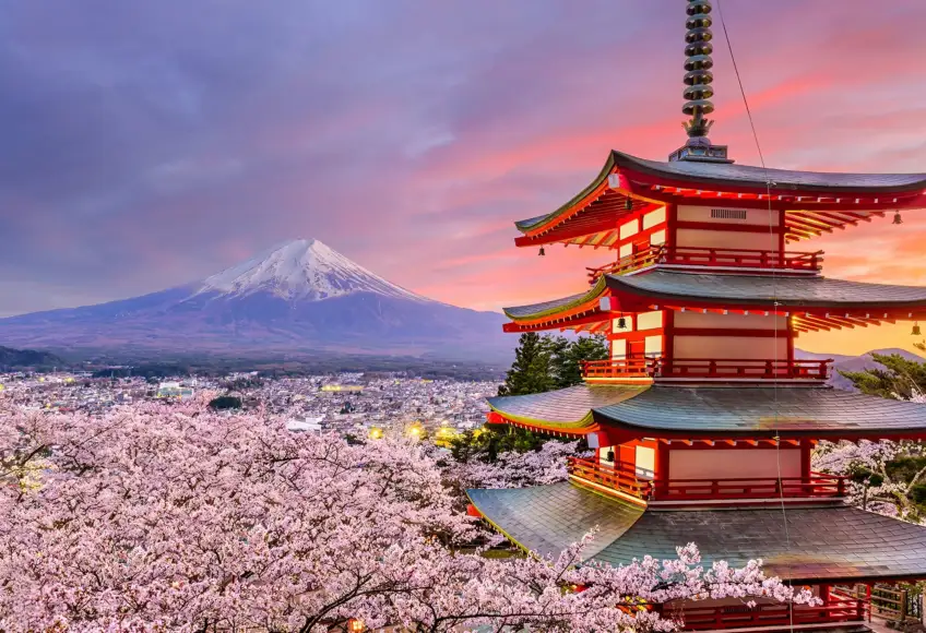 Japonsko a Asie