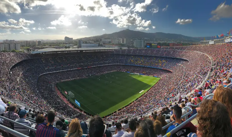 Photo by <a href="https://unsplash.com/@alessiop?utm_content=creditCopyText&utm_medium=referral&utm_source=unsplash">Alessio Patron</a> on <a href="https://unsplash.com/photos/a-stadium-full-of-people-watching-a-soccer-game-7uEaIrv2-Wk?utm_content=creditCopyText&utm_medium=referral&utm_source=unsplash">Unsplash</a>;