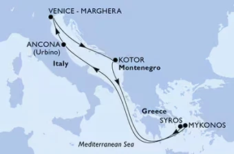 Východním Středomořím na Mykonos I.
