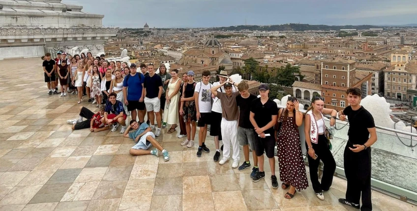 Zájezd s Gymnáziem Valašské Klobouky do Itálie