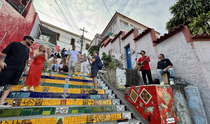 Brazília a Argentína - 2. deň: Rio de Janeiro - socha Krista Spasiteľa, favely a štvrť Santa Teresa