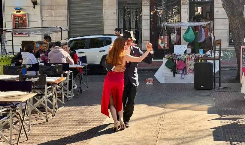 Brazílie a Argentina - den 4: Buenos Aires - o Argentině, tangu a jídle