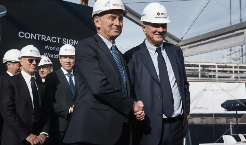 Podwójne święto w MSC: wypłynięcie MSC World Asia i rozpoczęcie budowy MSC World Atlantic