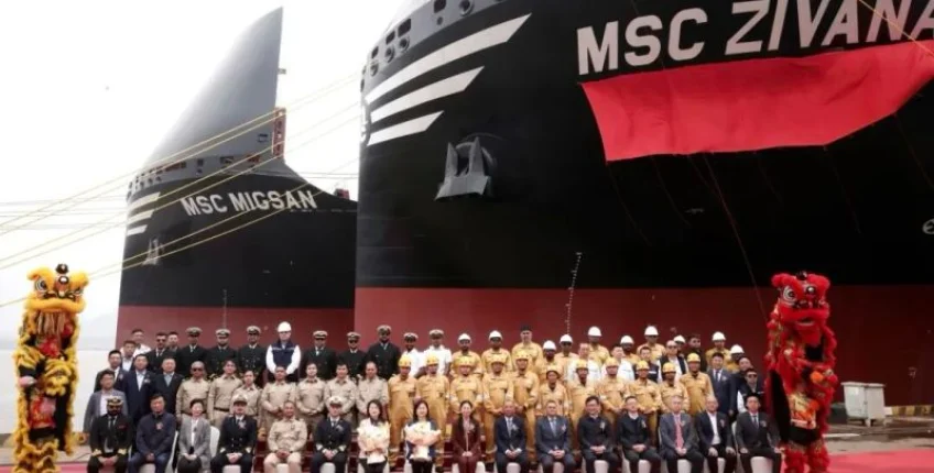 They made history: MSC last week became the first in the world to surpass the 1,000 ship mark!