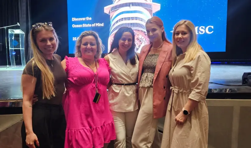 Zlatý Retreat pro Česko: Náš tým ovládl prestižní školení MSC Cruises!
