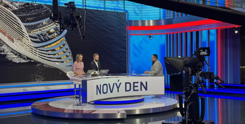 Sledujte: Rozhovor o plavbách s Pavlem Čížem v pořadu Nový den CNN Prima News