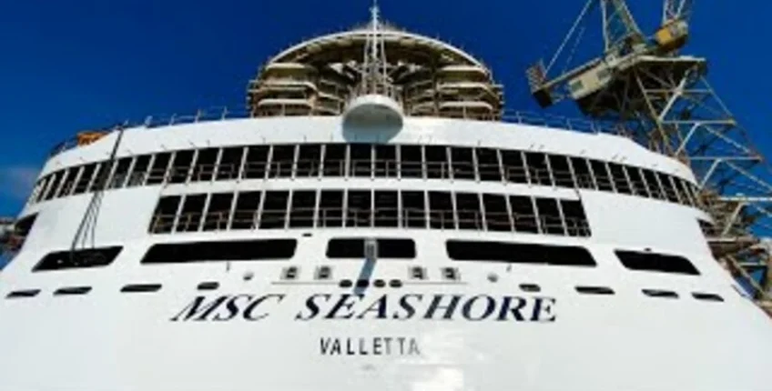 6 měsíců do spuštění lodě MSC SEASHORE