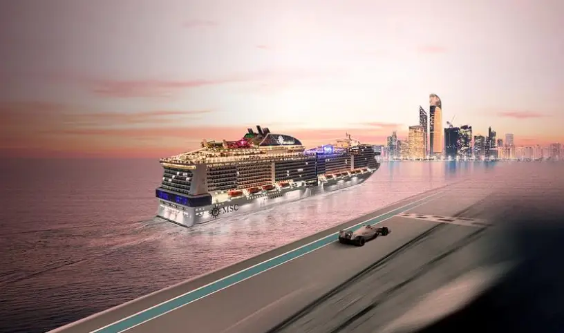MSC CRUISES A FORMULE 1 SPOJUJÍ SÍLY PŘI POŘÁDÁNÍ POSLEDNÍHO ZÁVODU SEZONY