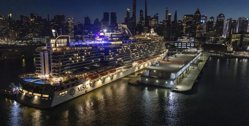 MSC SEASCAPE POKŘTĚNA V NEW YORKU