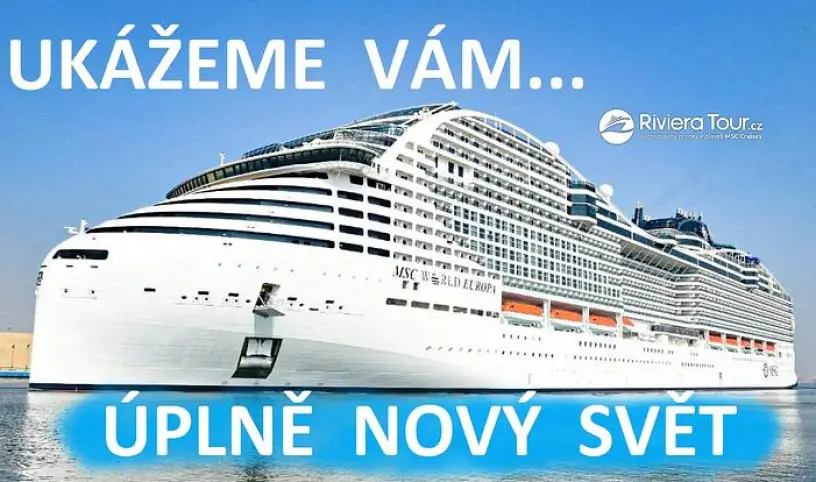 RIVIERA TOUR NA SLAVNOSTNÍM SPUŠTĚNÍ MSC WORLD EUROPA