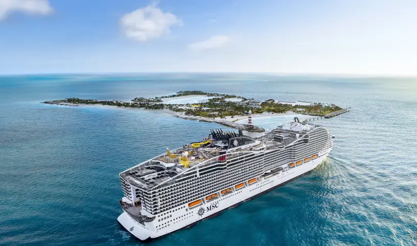 MSC Cruises ogłosiło rozbudowę swojej prywatnej wyspy Ocean Cay