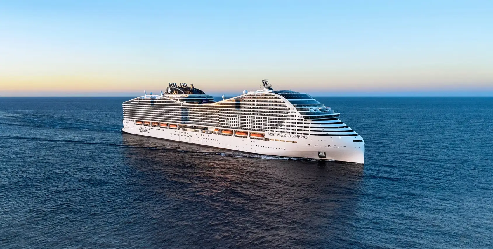 MSC World America kończy próby morskie