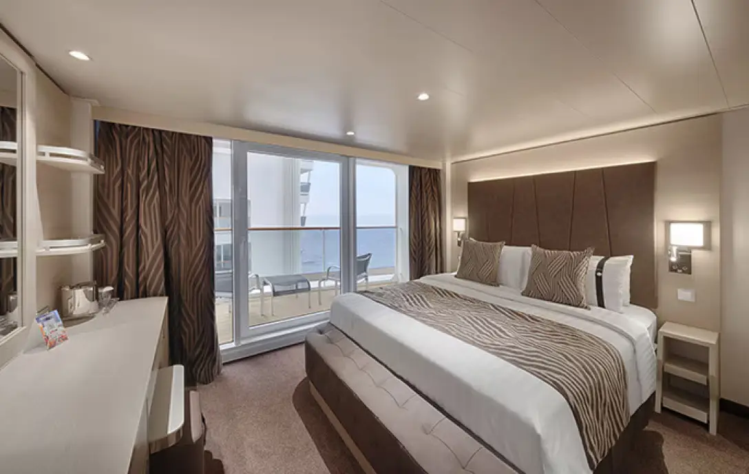 Deluxe Balcony  With Promenade & Ocean View (Duplicated)