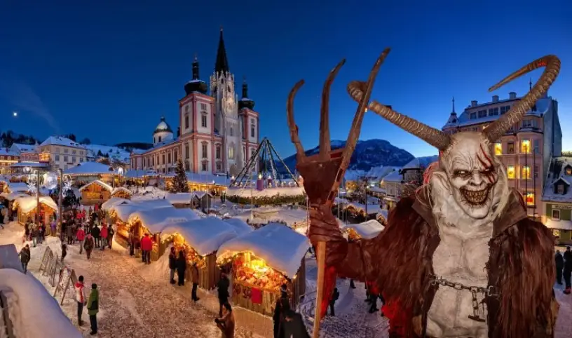 To meet Krampus in Mariazell