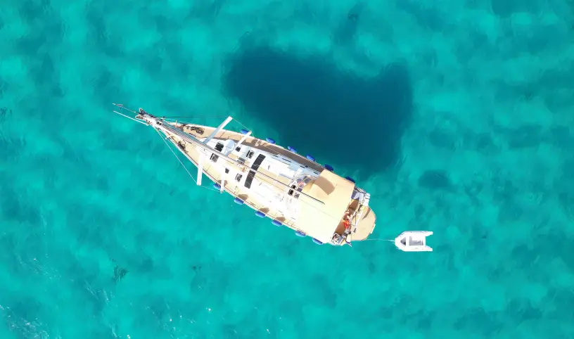 Photo by <a href="https://unsplash.com/@fusionexperience?utm_content=creditCopyText&utm_medium=referral&utm_source=unsplash">Ilan Dray</a> on <a href="https://unsplash.com/photos/an-aerial-view-of-a-boat-in-the-ocean-QSgxi7hxN-0?utm_content=creditCopyText&utm_medium=referral&utm_source=unsplash">Unsplash</a>;