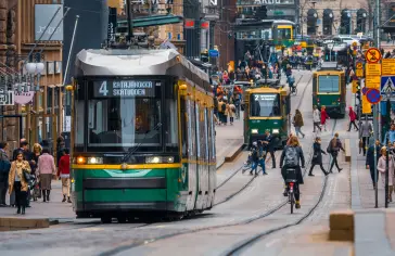 Photo by <a href="https://unsplash.com/@tap5a?utm_content=creditCopyText&utm_medium=referral&utm_source=unsplash">Tapio Haaja</a> on <a href="https://unsplash.com/photos/green-and-yellow-city-tram-I9SWvZ9sO2U?utm_content=creditCopyText&utm_medium=referral&utm_source=unsplash">Unsplash</a>;