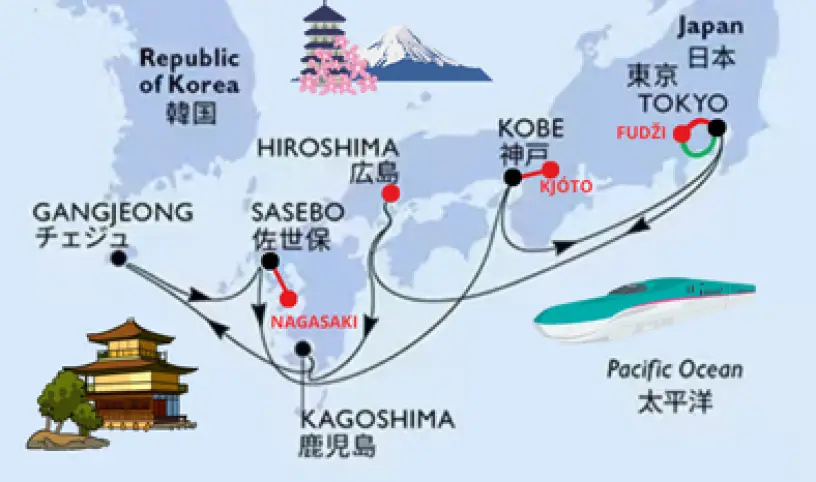 We are launching Japan Cruises 2027 - buy now with a deposit of only 10 000 CZK!