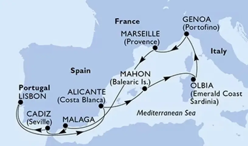 MSC Musica and MSC Euribia return to Europe