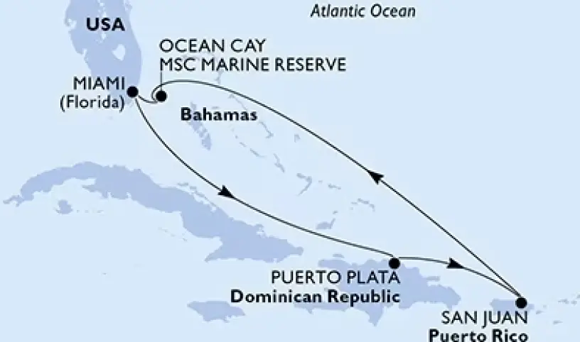 MSC World America bude spuštěna v Miami