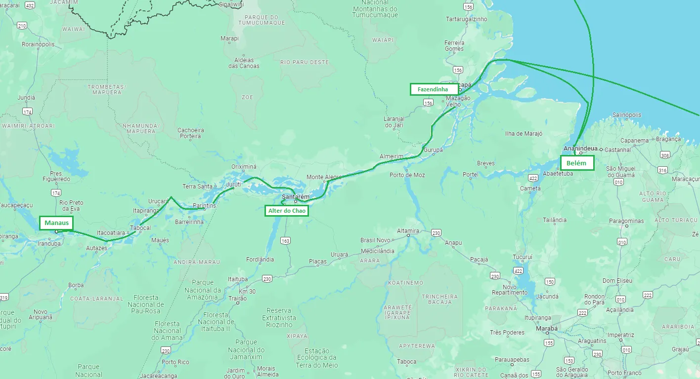 MSC Poesia becomes the largest ship ever to sail the Amazon