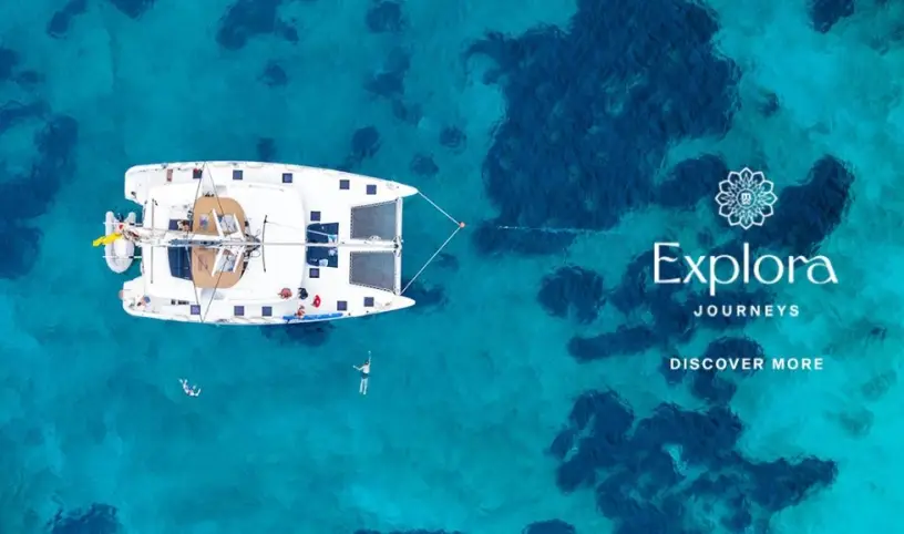 EXPLORA II byla oficiálně pokřtěna v Civitavecchii