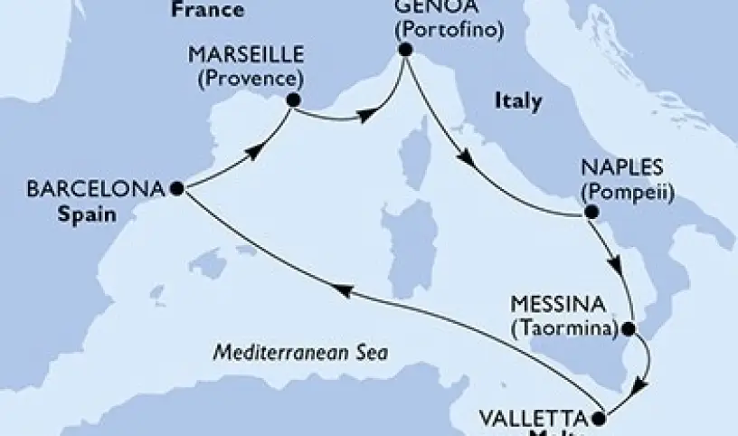 MSC Yacht Club: experience cruising in ultimate comfort with the Riviera Tour