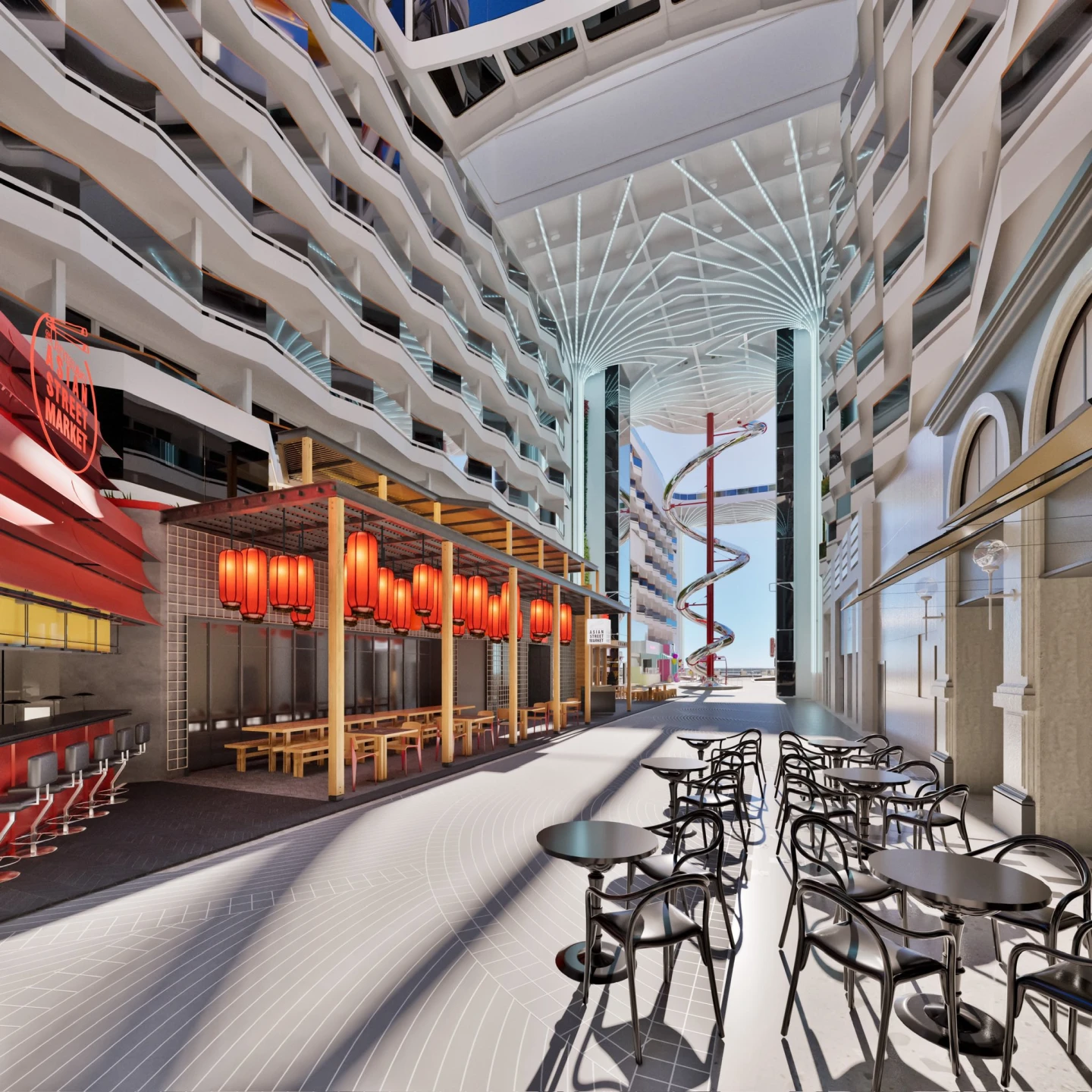 Nová loď MSC World Asia představí nový Luna Park i asijskou zónu pro rodiny s dětmi