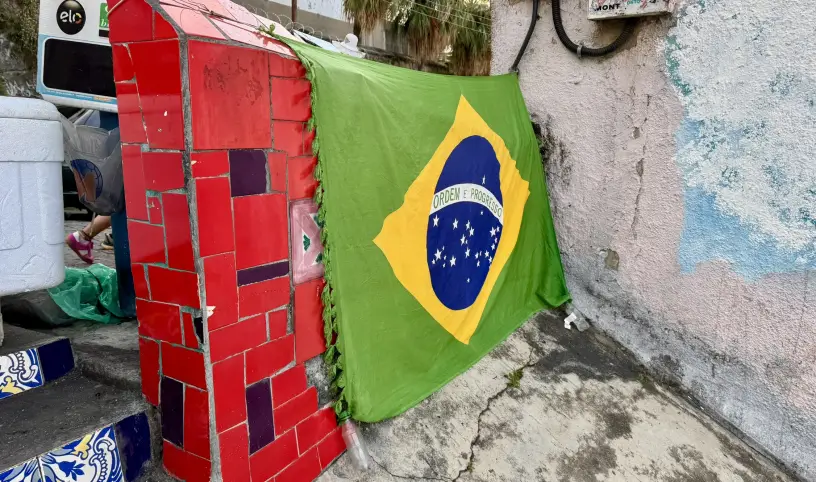 Brazil and Argentina - Day 2: Rio de Janeiro - Christ the Saviour statue, favelas and Santa Teresa district