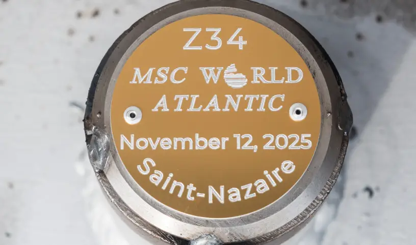 Dvojitá slavnost u MSC: vyplutí MSC World Asia a spuštění stavby MSC World Atlantic