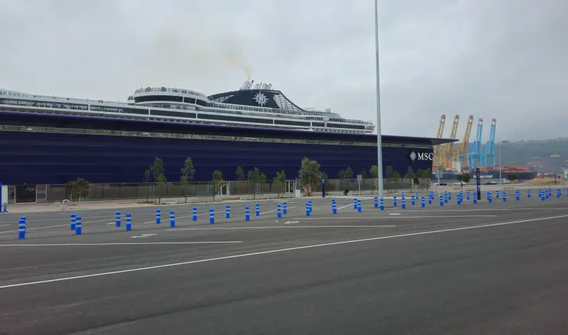 Klienci Riviera Tour jednymi z pierwszych w nowym terminalu MSC w Barcelonie