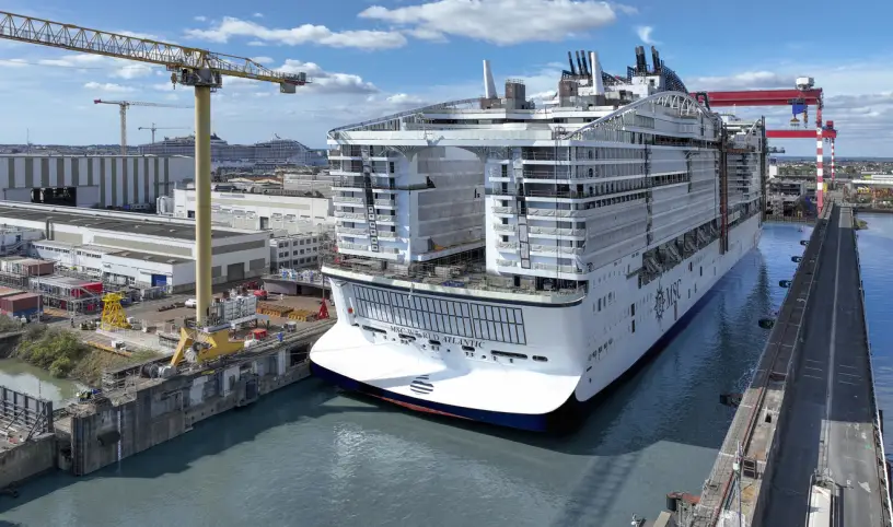 MSC Cruises oslavuje první vyplutí své budoucí vlajkové lodi MSC World Atlantic
