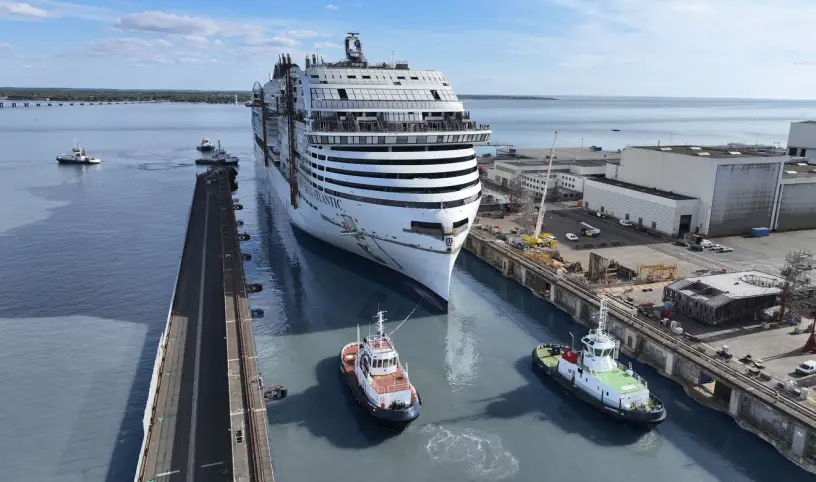 MSC Cruises oslavuje první vyplutí své budoucí vlajkové lodi MSC World Atlantic