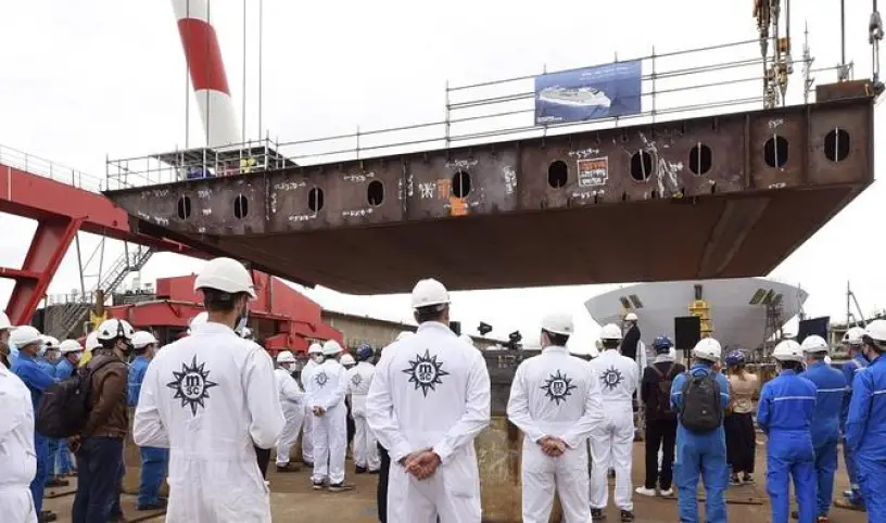 JAK SE STAVÍ LOĎ - MSC WORLD EUROPA, ČÁST 4.