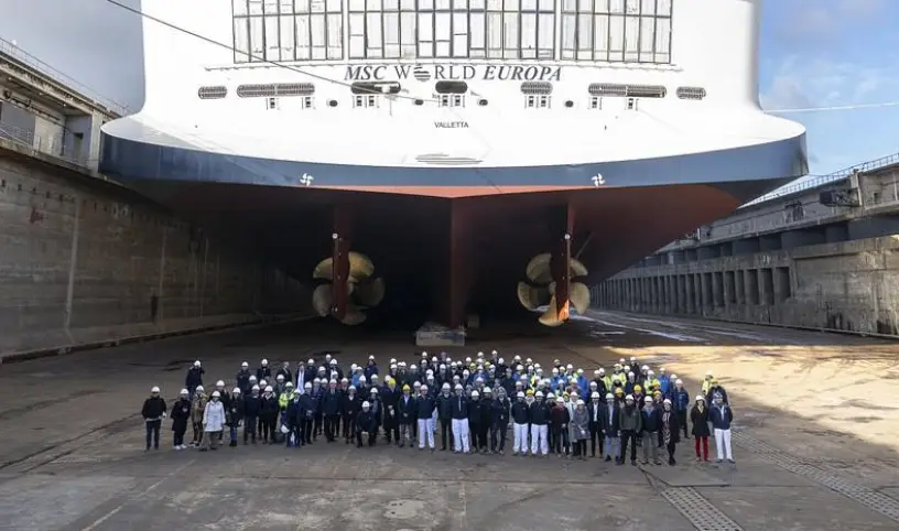 JAK SE STAVÍ LOĎ – MSC WORLD EUROPA, ČÁST 5.