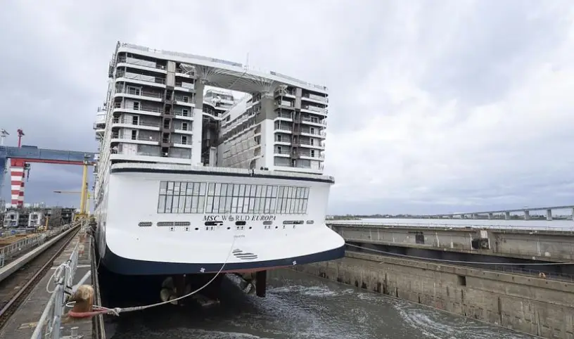 JAK SE STAVÍ LOĎ – MSC WORLD EUROPA, ČÁST 5.
