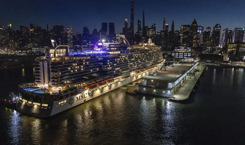 MSC SEASCAPE POKŘTĚNA V NEW YORKU