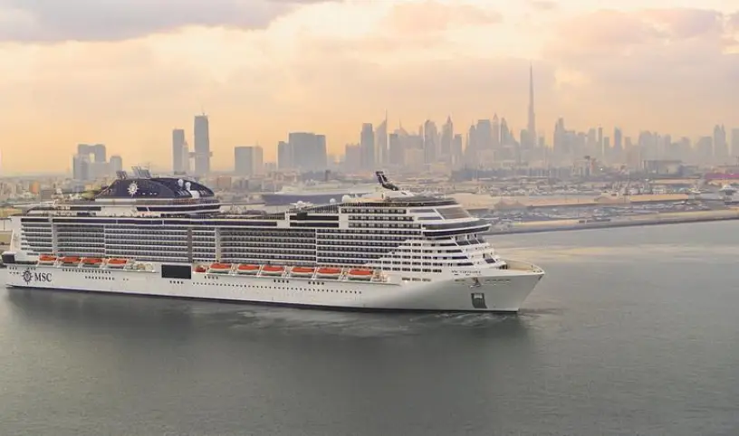 MSC VIRTUOSA pokřtěna v Dubaji