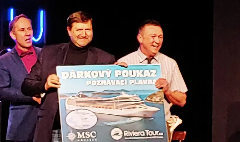 PLAVBY MSC S RIVIERA TOUR součástí divadelního představení