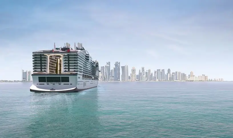 SPUŠTĚNÍ MSC WORLD EUROPA PROBĚHNE V KATARU